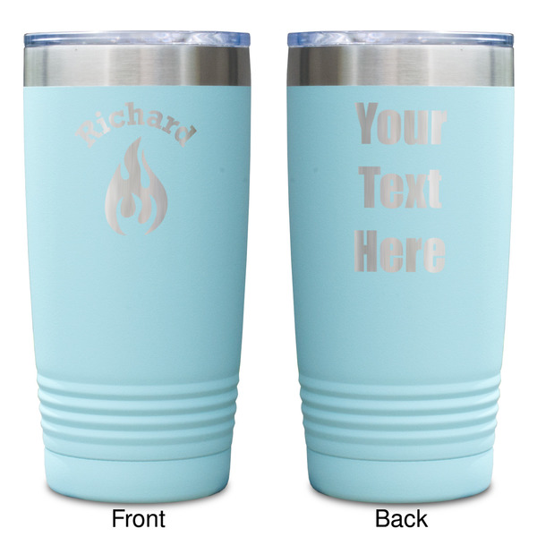 Fire Teal Polar Camel Tumbler - 20oz -Double Sided - Approval