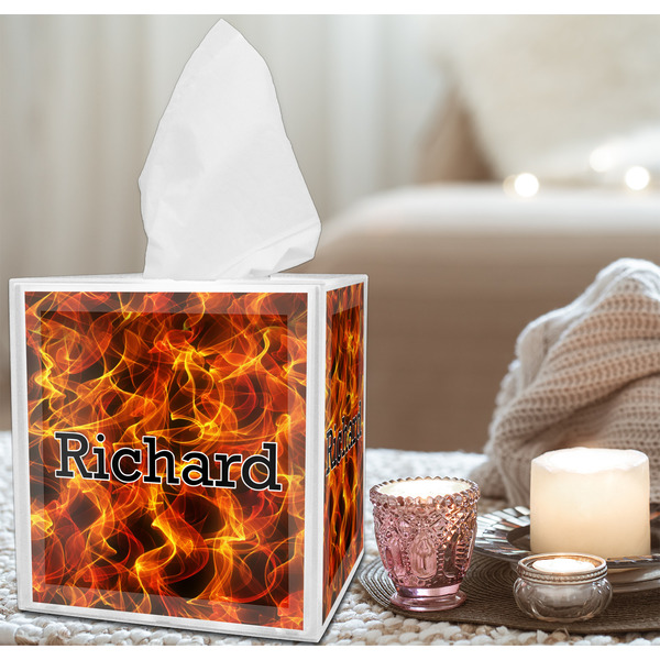 Fire Tissue Box - LIFESTYLE