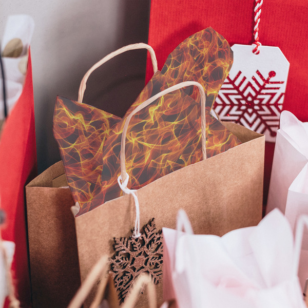 Fire Tissue Paper - In Gift Bag