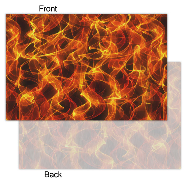 Fire Tissue Paper - Lightweight - Small - Front & Back