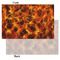 Fire Tissue Paper - Lightweight - Small - Front & Back