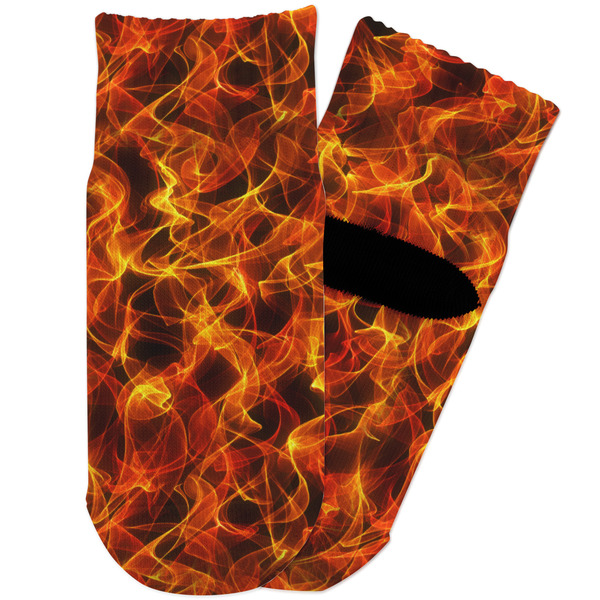 Custom Fire Toddler Ankle Socks