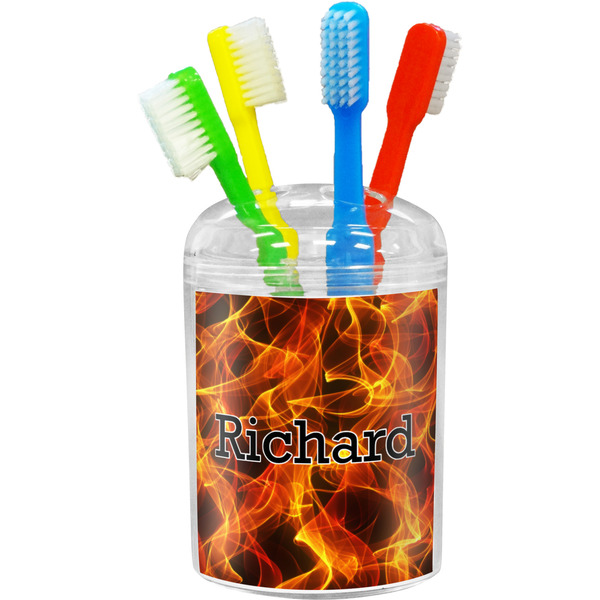 Custom Fire Toothbrush Holder (Personalized)