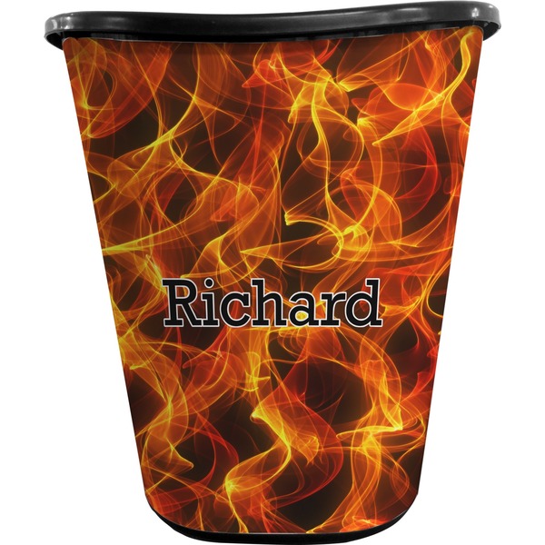 Fire Trash Can Black