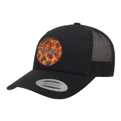 Fire Trucker Hat - Black (Personalized)