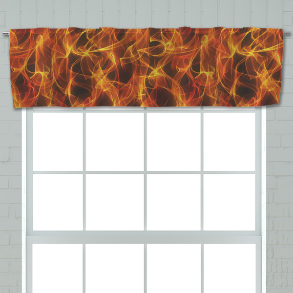 Fire Valance - Closeup on window
