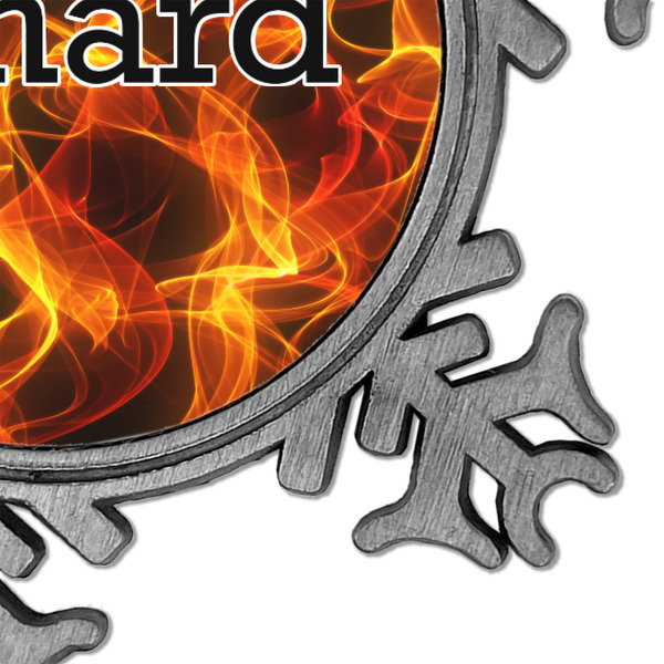 Fire Vintage Snowflake - Detail