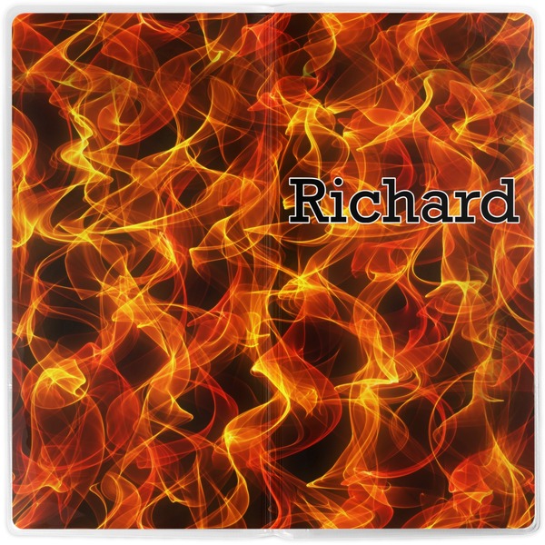Fire Vinyl Document Wallet - Apvl