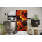 Fire Waffle Weave Towel - Full Color Print - Lifestyle Image