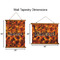 Fire Wall Hanging Tapestries - Parent/Sizing