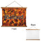 Fire Wall Hanging Tapestry - Landscape - APPROVAL