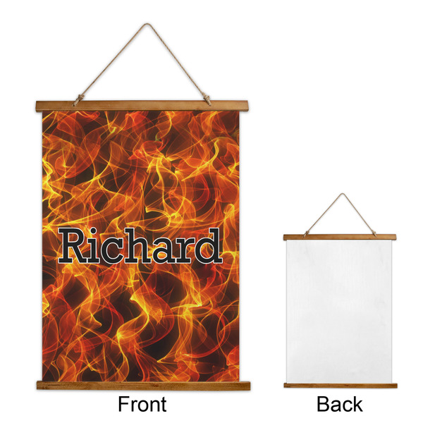 Fire Wall Hanging Tapestry - Portrait - APPROVAL