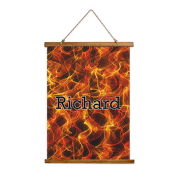 Fire Wall Hanging Tapestry (Personalized)