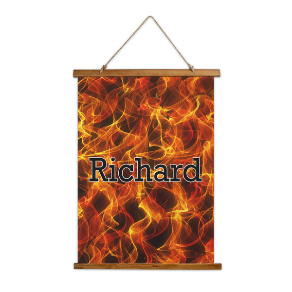 Custom Fire Wall Hanging Tapestry (Personalized)