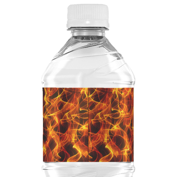 Fire Water Bottle Label - Back View