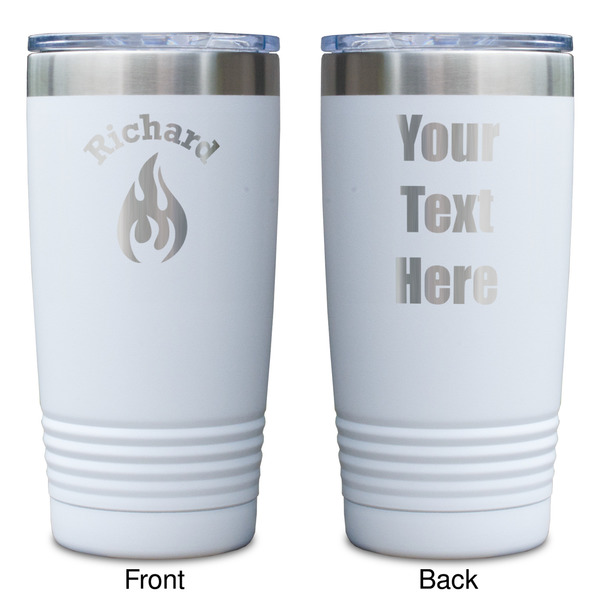 Fire White Polar Camel Tumbler - 20oz - Double Sided - Approval
