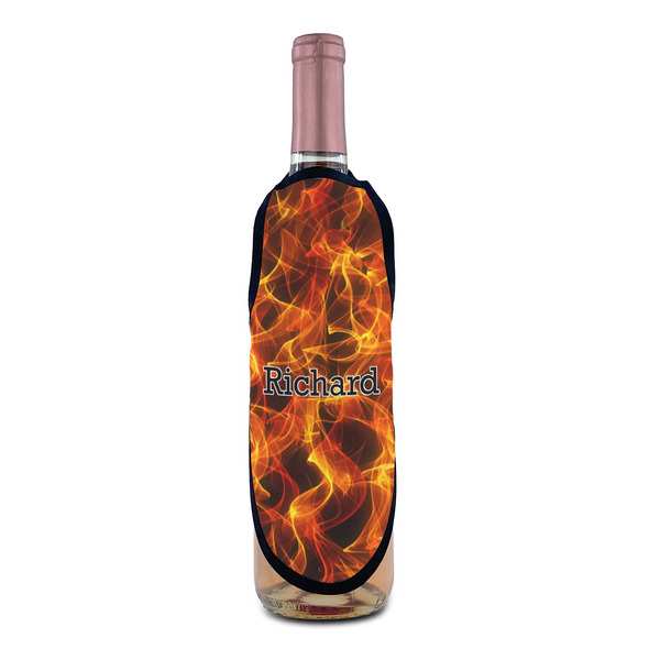 Fire Wine Bottle Apron - IN CONTEXT