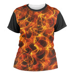 Fire Women's Crew T-Shirt - X Small
