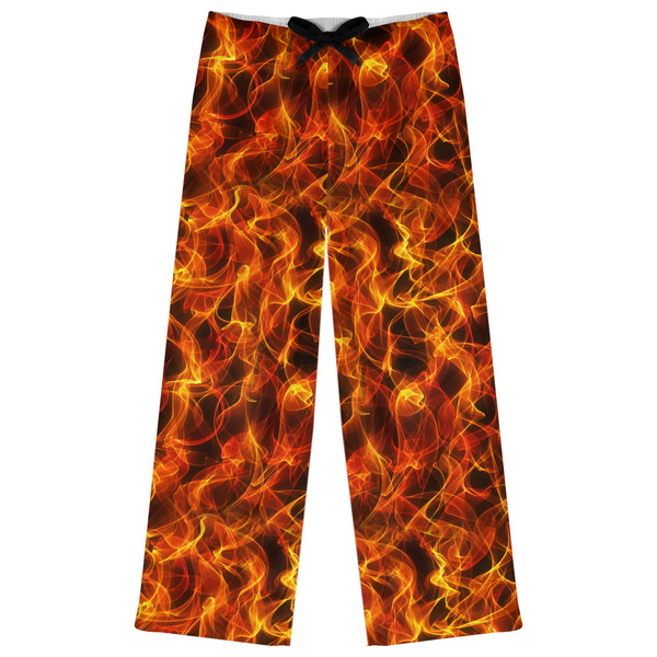Custom Fire Womens Pajama Pants - S