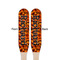 Fire Wooden Food Pick - Paddle - Double Sided - Front & Back