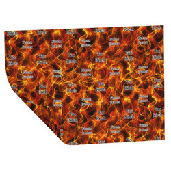 Fire Wrapping Paper Sheets - Double-Sided - 20" x 28" (Personalized)
