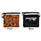 Fire Wristlet ID Cases - Front & Back