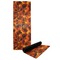 Fire Yoga Mat with Black Rubber Back Full Print View