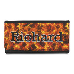 Fire Leatherette Ladies Wallet (Personalized)