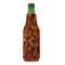 Fire Zipper Bottle Cooler - FRONT (bottle)