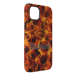 Fire iPhone Case - Rubber Lined - iPhone 14 Pro Max (Personalized)
