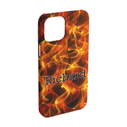 Fire iPhone Case - Plastic - iPhone 15 (Personalized)