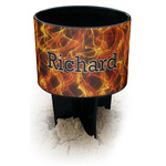 Fire Black Beach Spiker Drink Holder (Personalized)