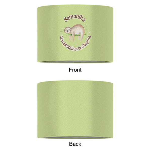 Sloth 12" Drum Lampshade - APPROVAL (Fabric)