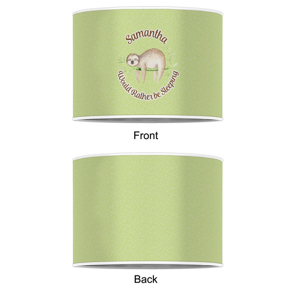 Sloth 12" Drum Lampshade - APPROVAL (Poly Film)