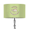 Sloth 12" Drum Lampshade - ON STAND (Fabric)