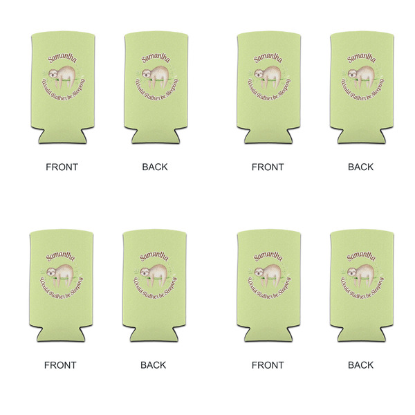 Sloth 12oz Tall Can Sleeve - Set of 4 - APPROVAL