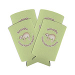 Sloth Can Cooler (tall 12 oz) - Set of 4 (Personalized)