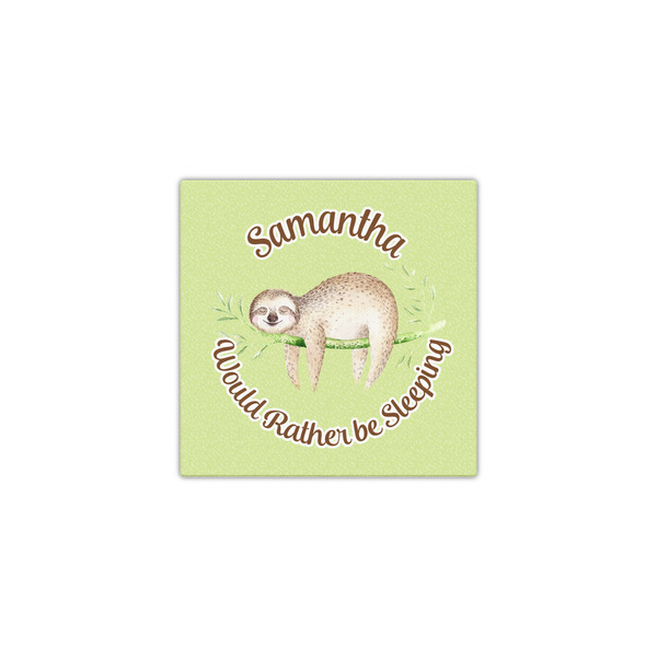 Sloth 12x12 - Canvas Print - Front View