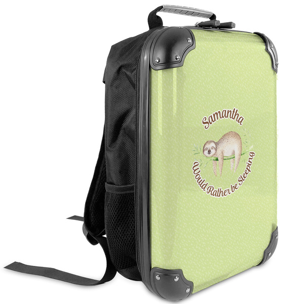 Custom Sloth Kids Hard Shell Backpack (Personalized)