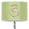 Sloth 16" Drum Lampshade - ON STAND (Poly Film)