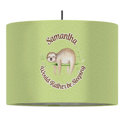 Sloth Drum Pendant Lamp (Personalized)