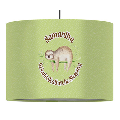 Sloth Drum Pendant Lamp (Personalized)