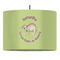 Sloth Drum Pendant Lamp (Personalized)