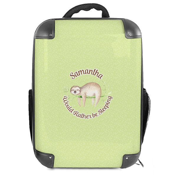 Custom Sloth Hard Shell Backpack (Personalized)