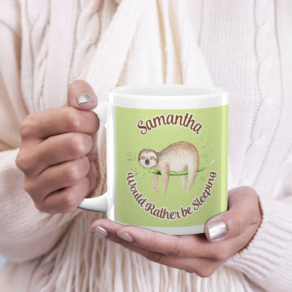 Sloth 20oz Coffee Mug - LIFESTYLE