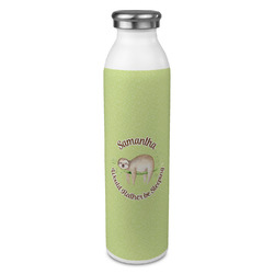 Sloth 20oz Stainless Steel Water Bottle - Full Print (Personalized)