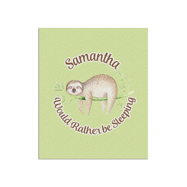 Custom Sloth Poster - Matte - 20x24 (Personalized)