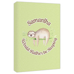 Sloth Canvas Print - 20x30 (Personalized)