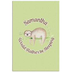 Sloth Poster - Matte - 24x36 (Personalized)