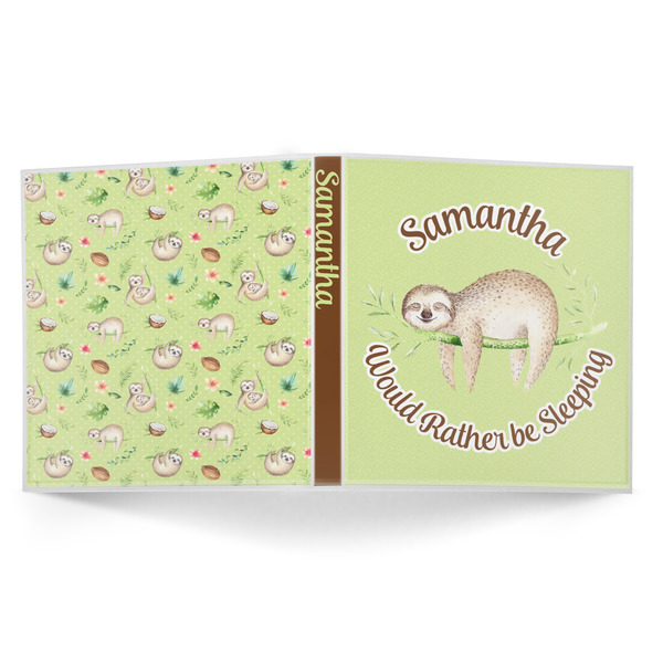 Sloth 3-Ring Binder Approval- 1in